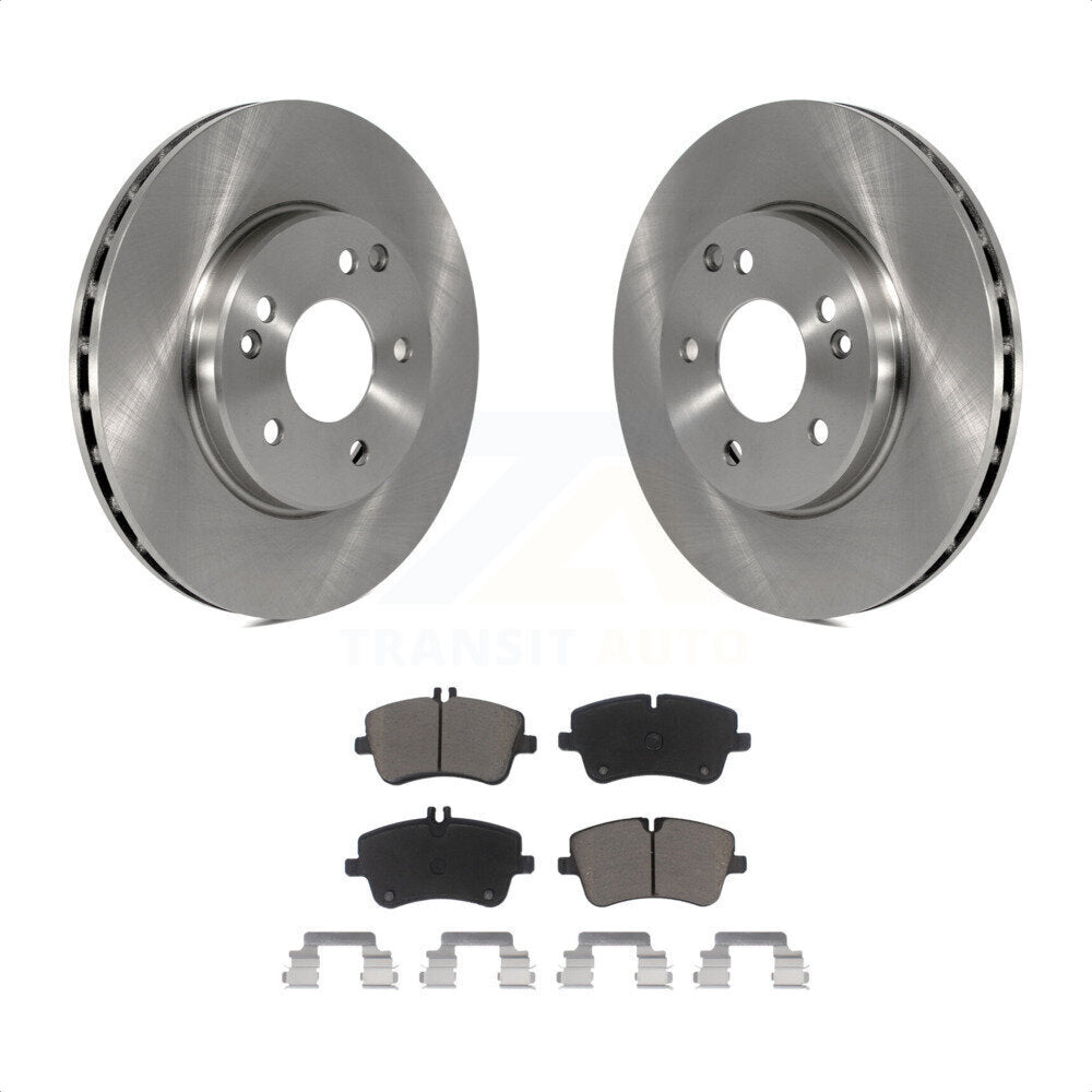 Front Disc Brake Rotors And Ceramic Pads Kit For Mercedes-Benz C230 C240 K8C-100476 by Transit Auto