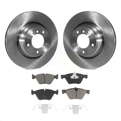 Front Disc Brake Rotors And Ceramic Pads Kit For BMW 330i 330xi X1 K8C-100503