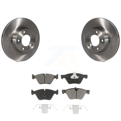 Front Disc Brake Rotors And Ceramic Pads Kit For 2008 BMW 328xi To 08 07 K8C-100507