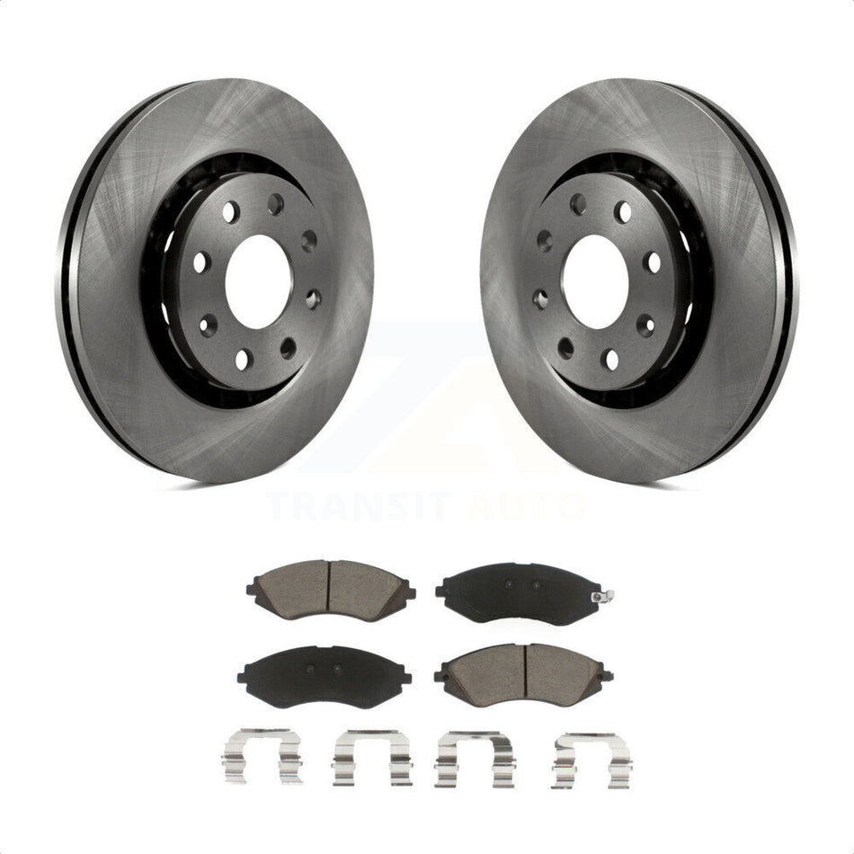 Front Disc Brake Rotors And Ceramic Pads Kit For Chevrolet Aveo Spark Aveo5 EV Pontiac G3 Daewoo Lanos Suzuki Wave Wave5 Swift+ K8C-100524 by Transit Auto