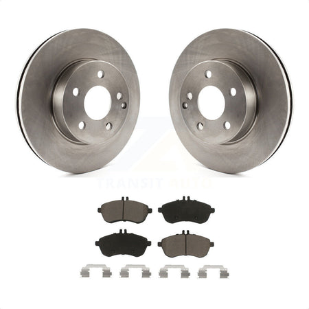 Front Disc Brake Rotors And Ceramic Pads Kit For Mercedes-Benz C300 C250 C230 K8C-100553 by Transit Auto