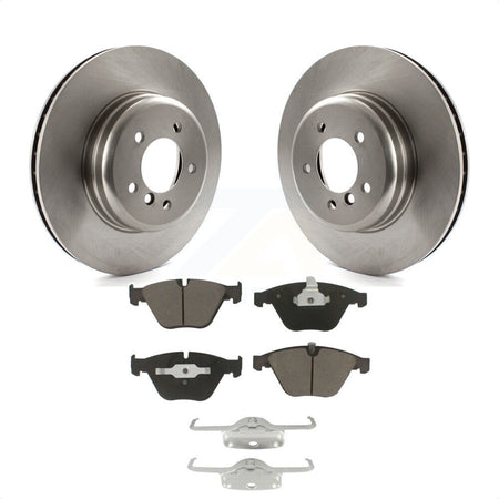 Front Disc Brake Rotors And Ceramic Pads Kit For BMW 650i 535i 550i 645Ci 545i K8C-100579 by Transit Auto