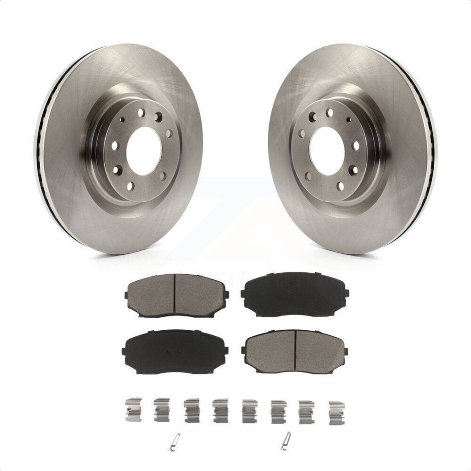 Front Disc Brake Rotors And Ceramic Pads Kit For 2007-2015 Mazda CX-9 K8C-100580 by Transit Auto