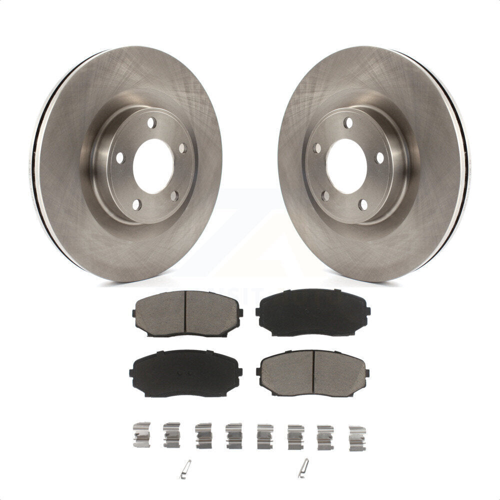 Front Disc Brake Rotors And Ceramic Pads Kit For Ford Edge Lincoln MKX K8C-100581 by Transit Auto