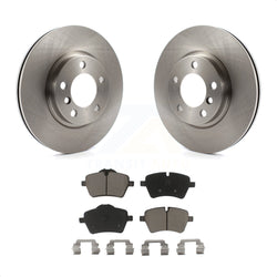 Front Disc Brake Rotors And Ceramic Pads Kit For Mini Cooper Countryman Paceman K8C-100597