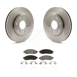 Front Disc Brake Rotors And Ceramic Pads Kit For Nissan Frontier Suzuki Equator 2.5L K8C-100598