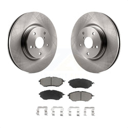 Front Disc Brake Rotors And Ceramic Pads Kit For Subaru Outback Legacy WRX Tribeca B9 K8C-100610