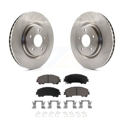 Front Disc Brake Rotors And Ceramic Pads Kit For Nissan Rogue K8C-100613