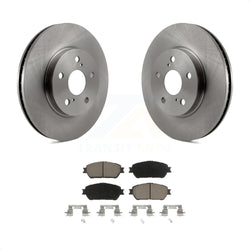 Front Disc Brake Rotors And Ceramic Pads Kit For Toyota Sienna Camry Avalon Solara Lexus ES300 K8C-100639