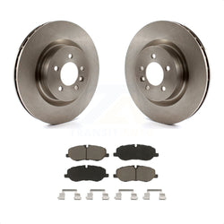 Front Disc Brake Rotors And Ceramic Pads Kit For 2006-2007 Land Rover Range Sport Supercharged K8C-100648