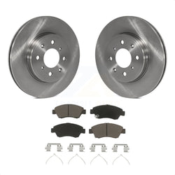 Front Disc Brake Rotors And Ceramic Pads Kit For Honda Fit K8C-100659