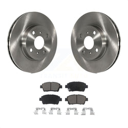 Front Disc Brake Rotors And Ceramic Pads Kit For 2001-2003 Toyota Prius K8C-100680