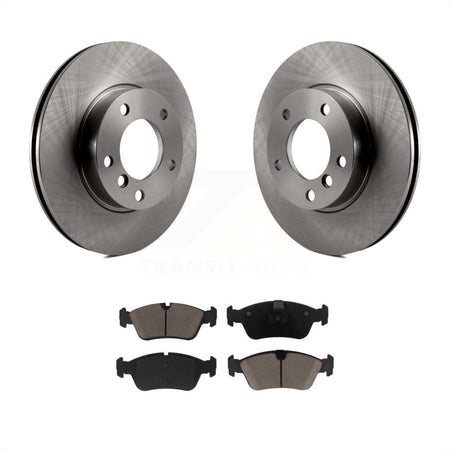 Front Disc Brake Rotors And Ceramic Pads Kit For BMW Z3 Z4 323i 323Ci 328i 318i 323is 328is 318is 320i K8C-100690 by Transit Auto