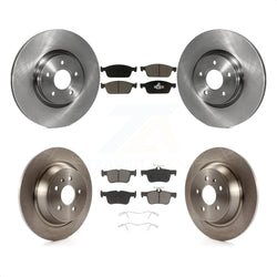 Front Rear Disc Brake Rotors And Ceramic Pads Kit For Ford Escape Lincoln MKC K8C-100757