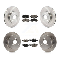 Front Rear Disc Brake Rotors And Ceramic Pads Kit For Subaru Crosstrek K8C-100820
