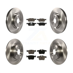 Front Rear Disc Brake Rotors And Ceramic Pads Kit For Land Rover Range Evoque With 325mm Diameter Rotor K8C-100827