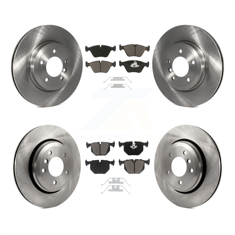 Front Rear Disc Brake Rotors And Ceramic Pads Kit For BMW 330Ci 330i 330xi K8C-100913 by Transit Auto