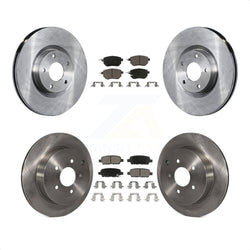 Front Rear Disc Brake Rotors And Ceramic Pads Kit For Nissan Murano INFINITI FX35 FX45 K8C-100978