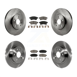Front Rear Disc Brake Rotors And Ceramic Pads Kit For Chevrolet Buick Encore Trax Sonic K8C-101050
