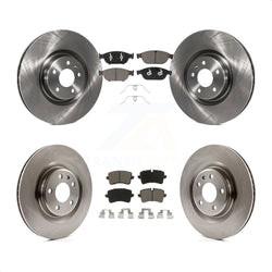 Front Rear Disc Brake Rotors And Ceramic Pads Kit For Audi A6 Quattro A7 K8C-101064