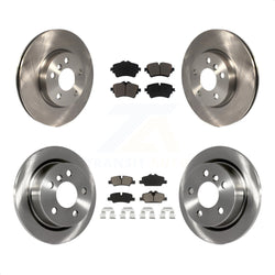 Front Rear Disc Brake Rotors And Ceramic Pads Kit For Mini Cooper K8C-101098