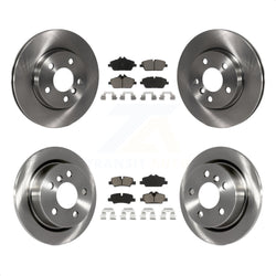 Front Rear Disc Brake Rotors And Ceramic Pads Kit For Mini Cooper K8C-101105