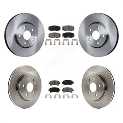 Front Rear Disc Brake Rotors And Ceramic Pads Kit For Chevrolet Malibu Impala Buick LaCrosse Limited Allure K8C-101110