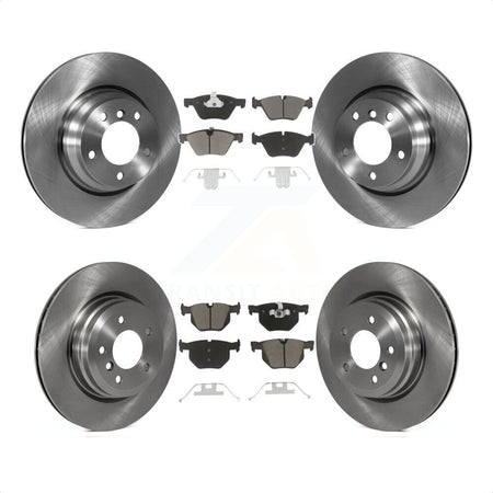 Front Rear Disc Brake Rotors And Ceramic Pads Kit For 2006-2006 BMW 330i 330xi K8C-101291 by Transit Auto