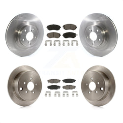 Front Rear Disc Brake Rotors And Ceramic Pads Kit For Subaru Outback Forester Impreza Legacy K8C-101395