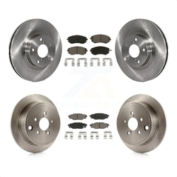 Front Rear Disc Brake Rotors And Ceramic Pads Kit For Subaru Impreza K8C-101396
