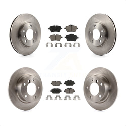 Front Rear Disc Brake Rotors And Ceramic Pads Kit For Mini Cooper Countryman Paceman K8C-101441