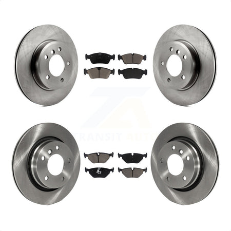 Front Rear Disc Brake Rotors And Ceramic Pads Kit For BMW 325i 325Ci 323i 328i 323Ci 328Ci K8C-101580 by Transit Auto