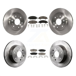 Front Rear Disc Brake Rotors And Ceramic Pads Kit For Chevrolet Silverado 1500 GMC Sierra Tahoe Suburban Yukon Cadillac XL Avalanche Escalade ESV EXT K8C-101610