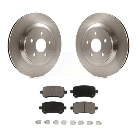 Rear Disc Brake Rotors And Ceramic Pads Kit For 2004-2007 Ford Freestar Mercury Monterey K8C-101618 by Transit Auto