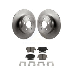 Rear Disc Brake Rotors And Ceramic Pads Kit For Dodge Charger Chrysler 300 Challenger Magnum Avenger K8C-101679