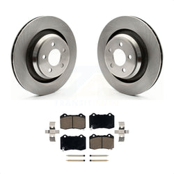 Rear Disc Brake Rotors And Ceramic Pads Kit For Dodge Charger Chrysler 300 Challenger Magnum K8C-101680