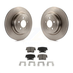 Rear Disc Brake Rotors And Ceramic Pads Kit For Dodge Charger Magnum K8C-101682