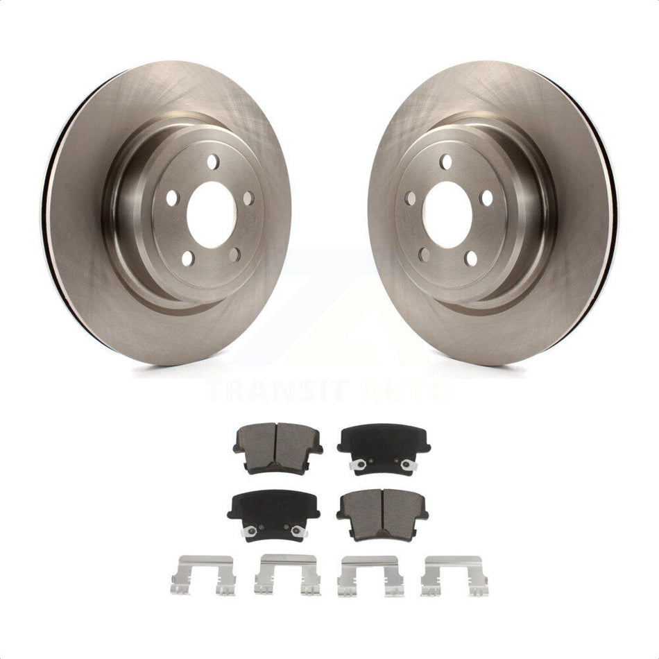 Rear Disc Brake Rotors And Ceramic Pads Kit For Dodge Charger Magnum K8C-101682 by Transit Auto