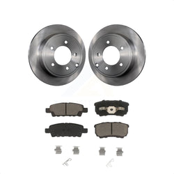 Rear Disc Brake Rotors And Ceramic Pads Kit For Jeep Dodge Patriot Chrysler Compass Avenger 200 Caliber Sebring Mitsubishi Lancer K8C-101685