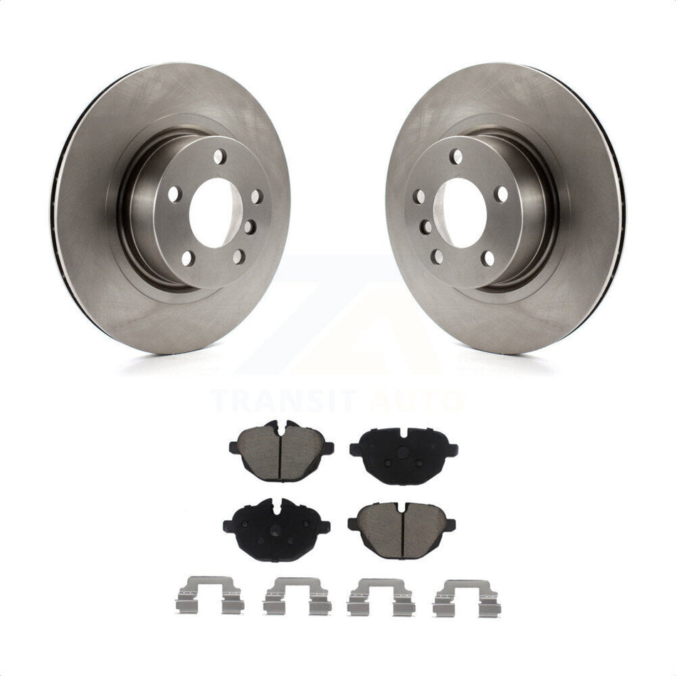 Rear Disc Brake Rotors And Ceramic Pads Kit For BMW X3 X4 K8C-101688 by Transit Auto