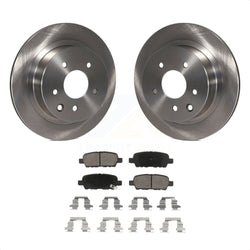 Rear Disc Brake Rotors And Ceramic Pads Kit For Nissan Rogue Sport INFINITI G35 Select LEAF Juke 350Z Qashqai X-Trail K8C-101696
