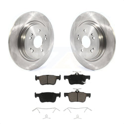 Rear Disc Brake Rotors And Ceramic Pads Kit For 2019-2022 Acura RDX K8C-101737