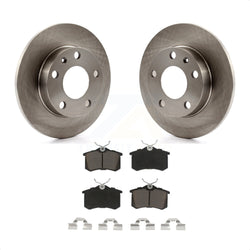 Rear Disc Brake Rotors And Ceramic Pads Kit For Audi A4 S4 K8C-101751