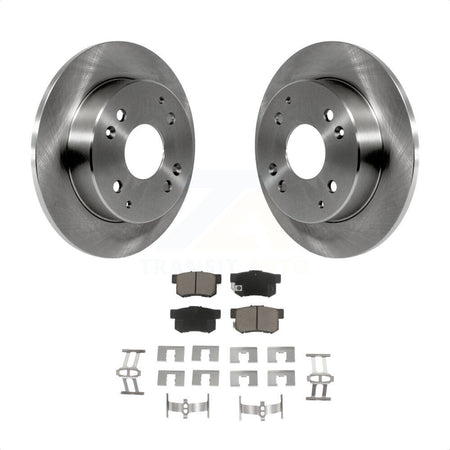 Rear Disc Brake Rotors And Ceramic Pads Kit For Honda Accord Acura CL K8C-101774 by Transit Auto