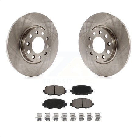 Rear Disc Brake Rotors And Ceramic Pads Kit For Jeep Cherokee Chrysler 200 K8C-101785 by Transit Auto