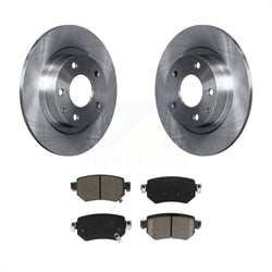 Rear Disc Brake Rotors And Ceramic Pads Kit For 2016-2021 Mazda 6 K8C-101795