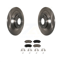 Rear Disc Brake Rotors And Ceramic Pads Kit For Mazda CX-5 K8C-101805
