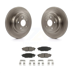 Rear Disc Brake Rotors And Ceramic Pads Kit For Subaru Legacy K8C-101819