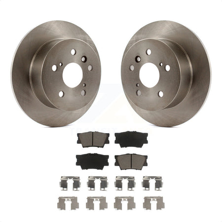 Rear Disc Brake Rotors And Ceramic Pads Kit For Toyota Camry Lexus ES350 Avalon K8C-101821 by Transit Auto