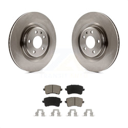 Rear Disc Brake Rotors And Ceramic Pads Kit For Audi Q5 A5 SQ5 Quattro S5 A4 K8C-101852